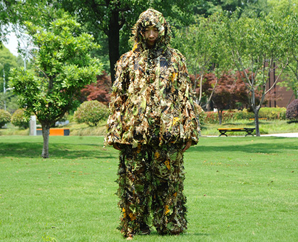 章布沖花兩件套偽裝服